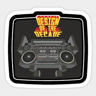 Design of the Decade Sticker